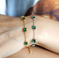 18K Gold-Plated Stainless Steel Vintage Jewelry