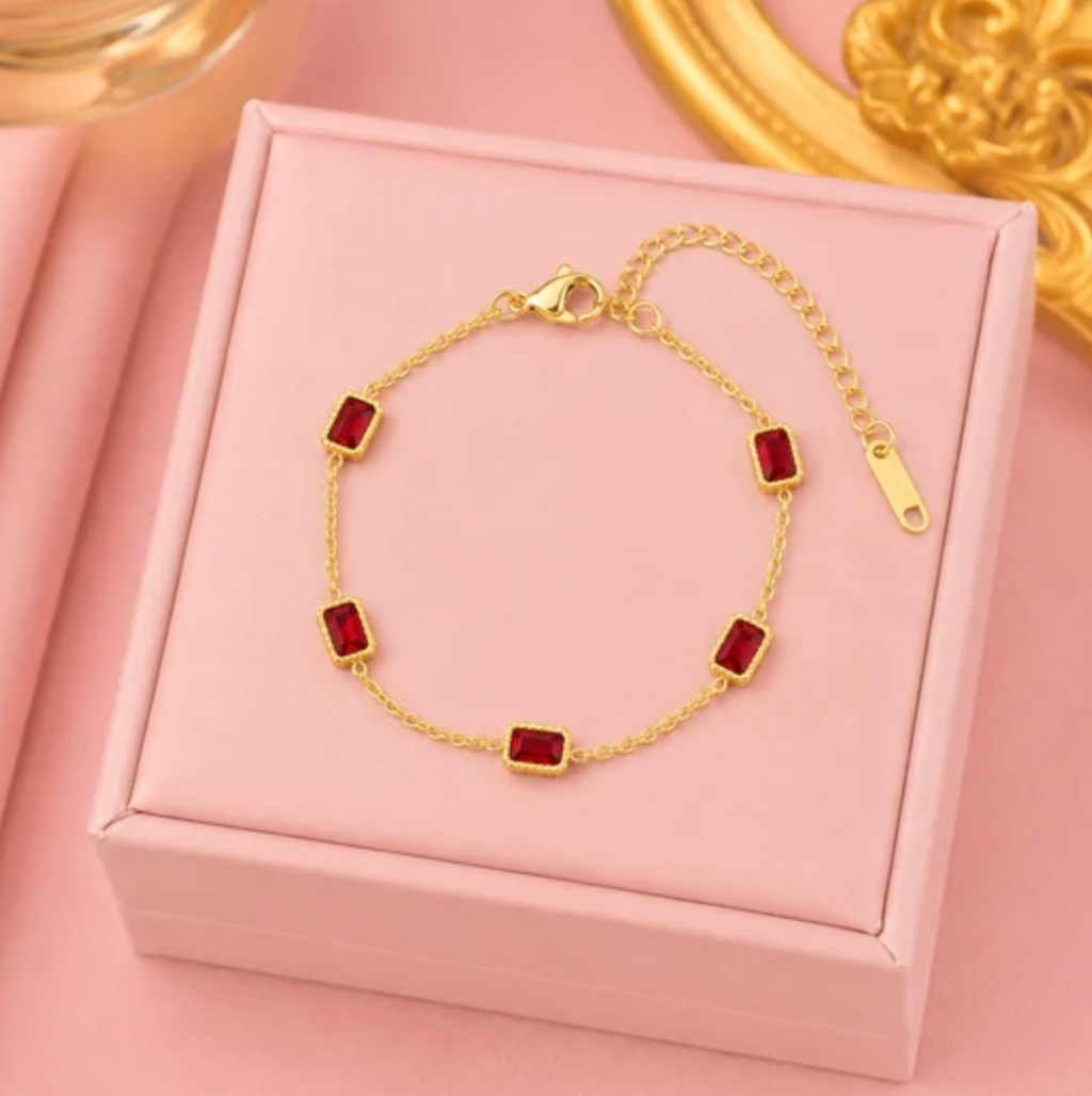 18K Gold-Plated Stainless Steel Vintage Jewelry