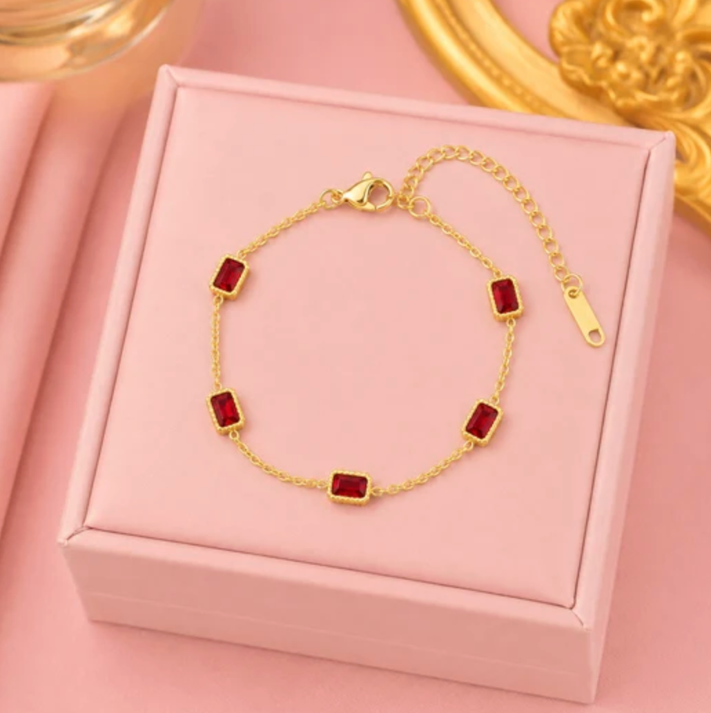 18K Gold-Plated Stainless Steel Vintage Jewelry