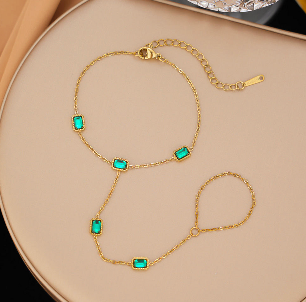 18K Gold-Plated Stainless Steel Vintage Jewelry