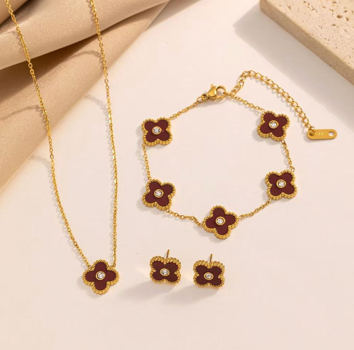 Waterproof 18K Gold-Plated Fashion Jewelry