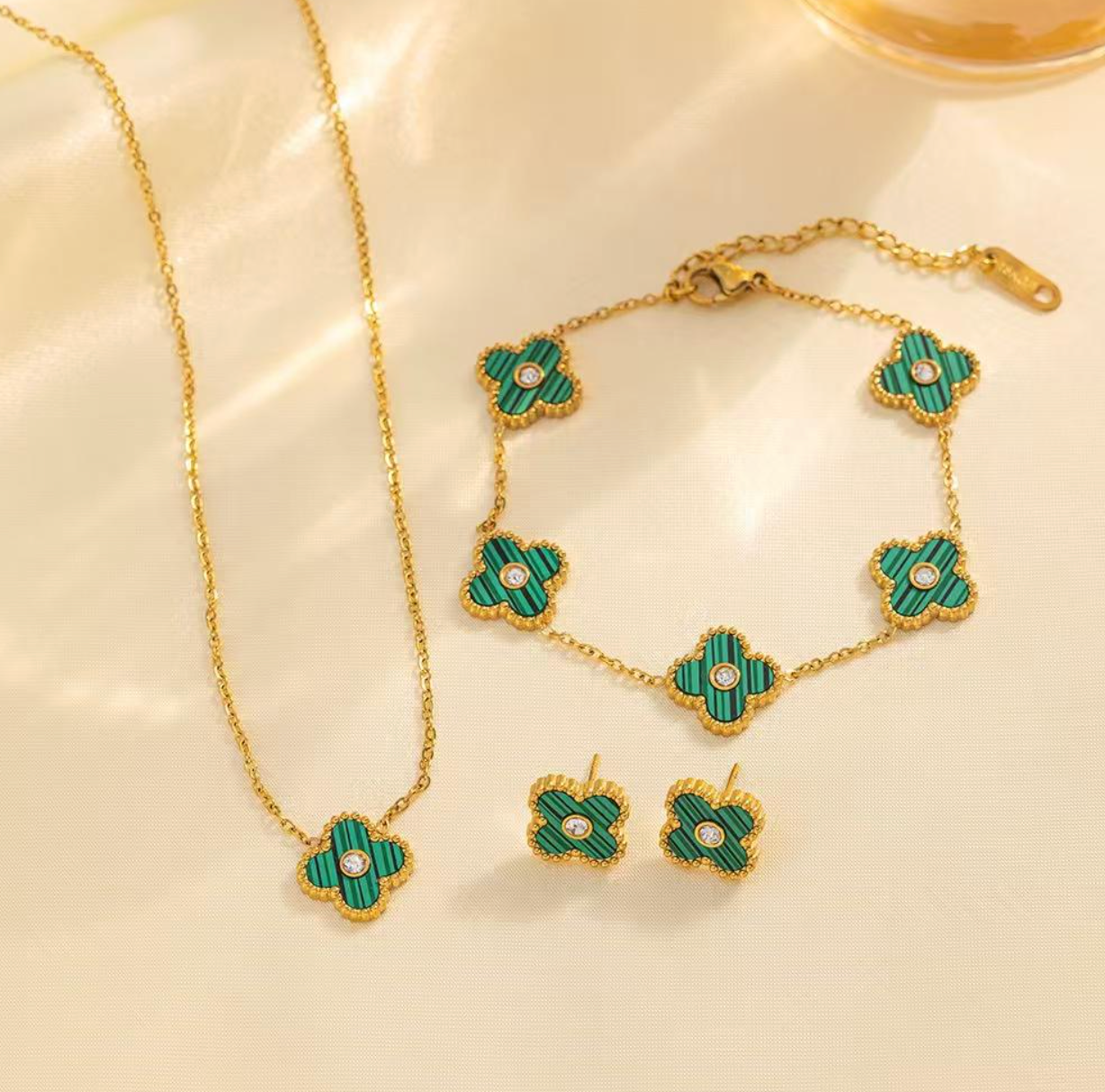 Waterproof 18K Gold-Plated Fashion Jewelry
