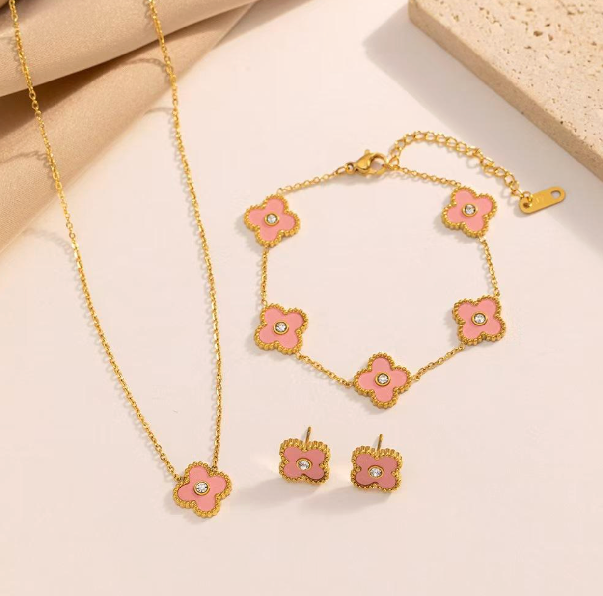 Waterproof 18K Gold-Plated Fashion Jewelry